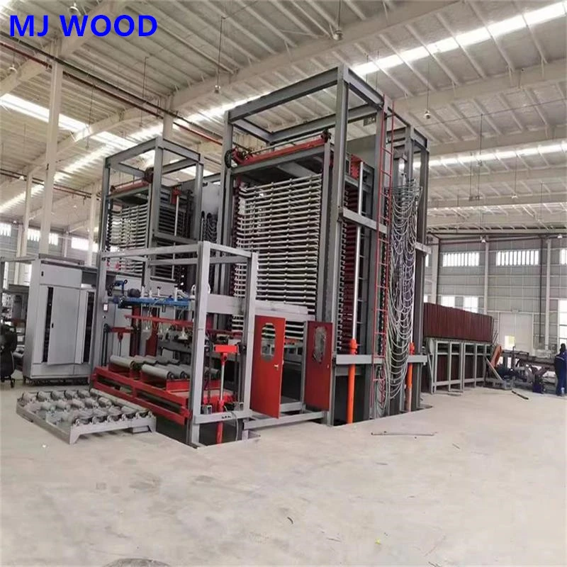 Machin idwolik pou laprès cho pou plywood